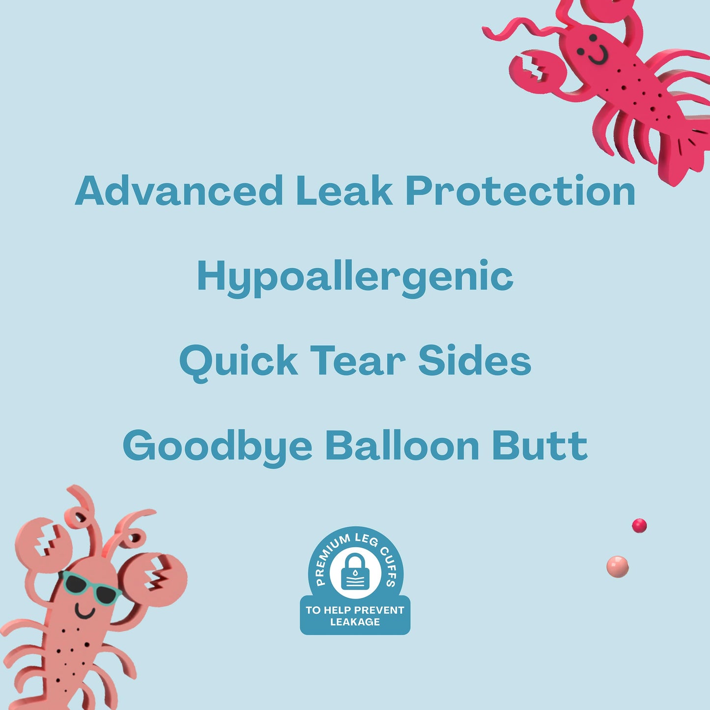 Hello Bello Premium Swim Diapers I Eco-Friendly Disposable Swim Dipes for Babies and Kids