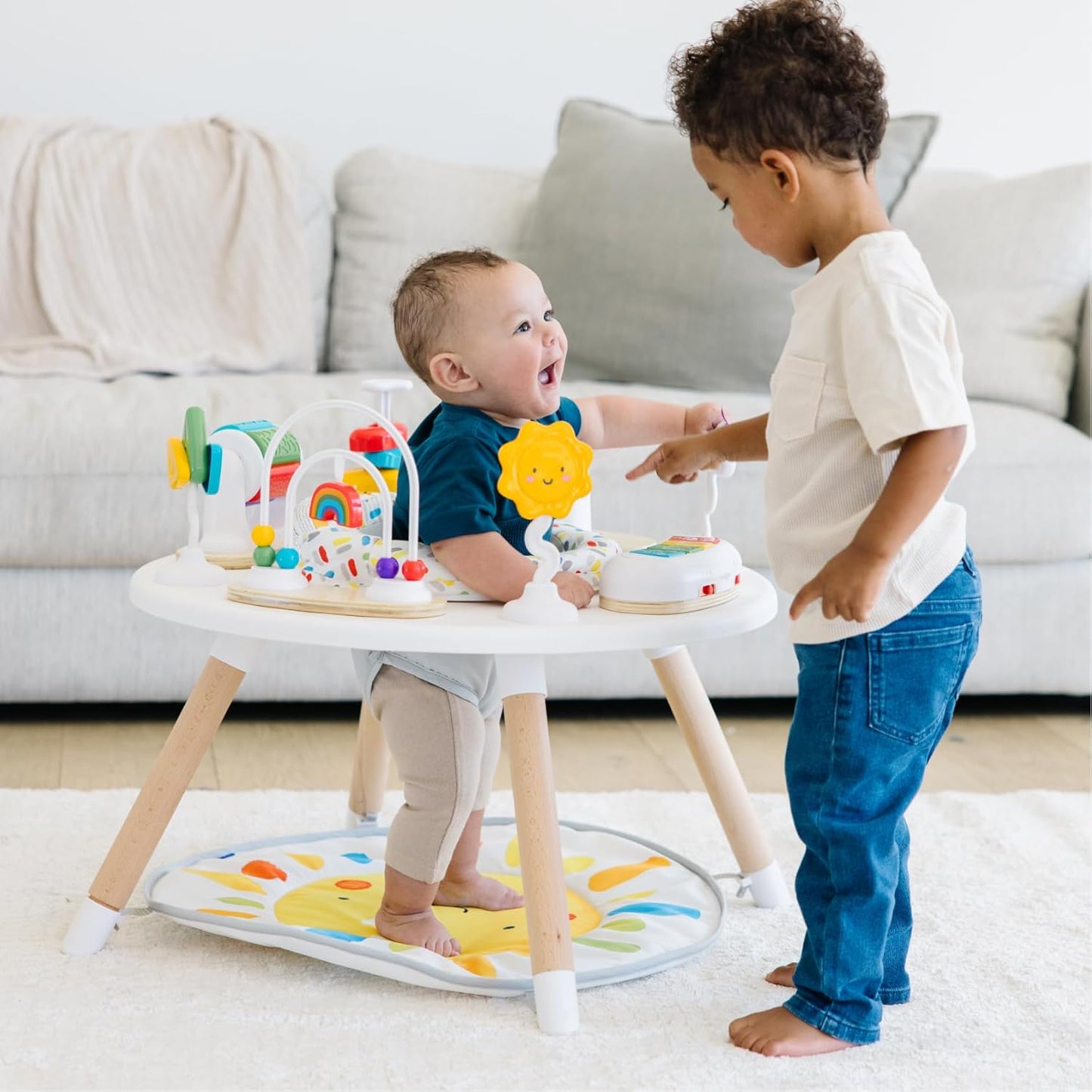 Move2Play 4-in-1 Baby Activity Center | Montessori-Inspired Design