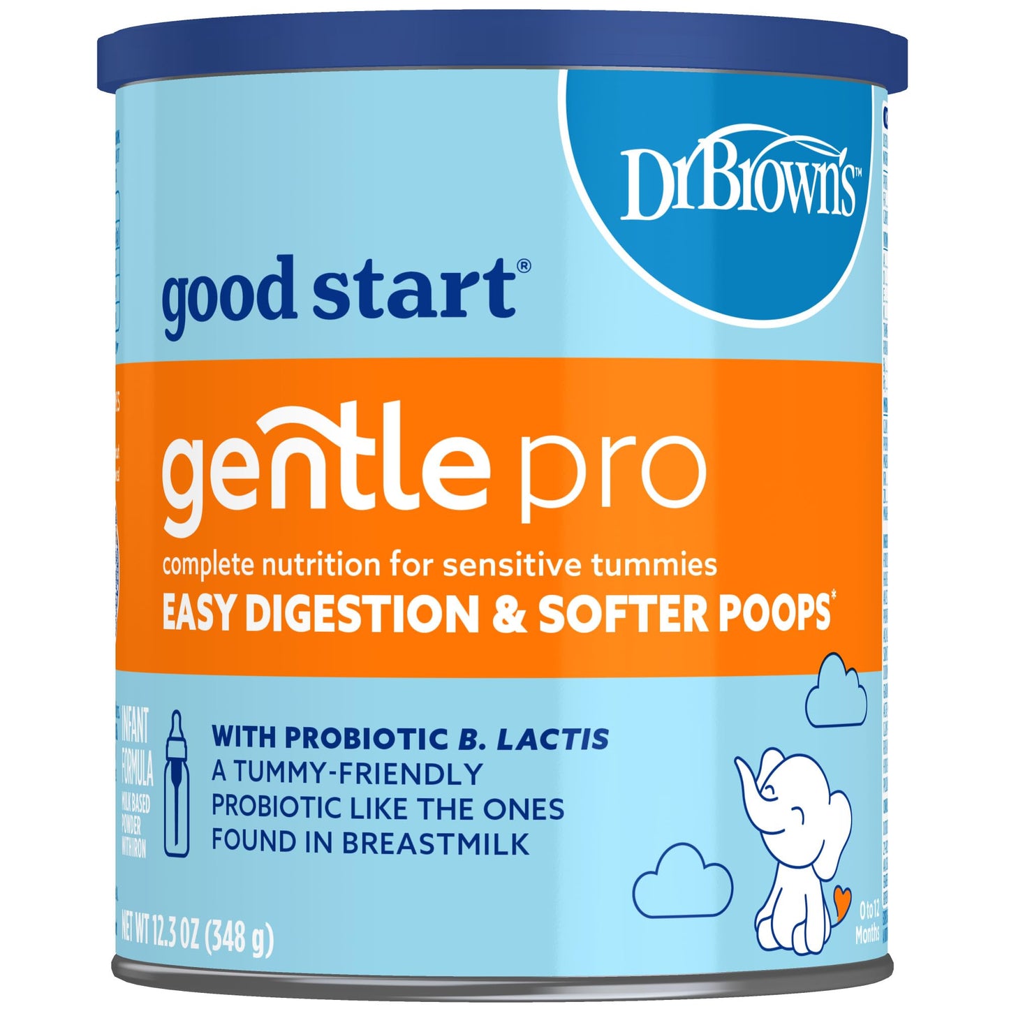 Good Start | Dr. Brown’s Gentle Pro, Infant Formula with Probiotics, DHA, Non-GMO, 32 OZ