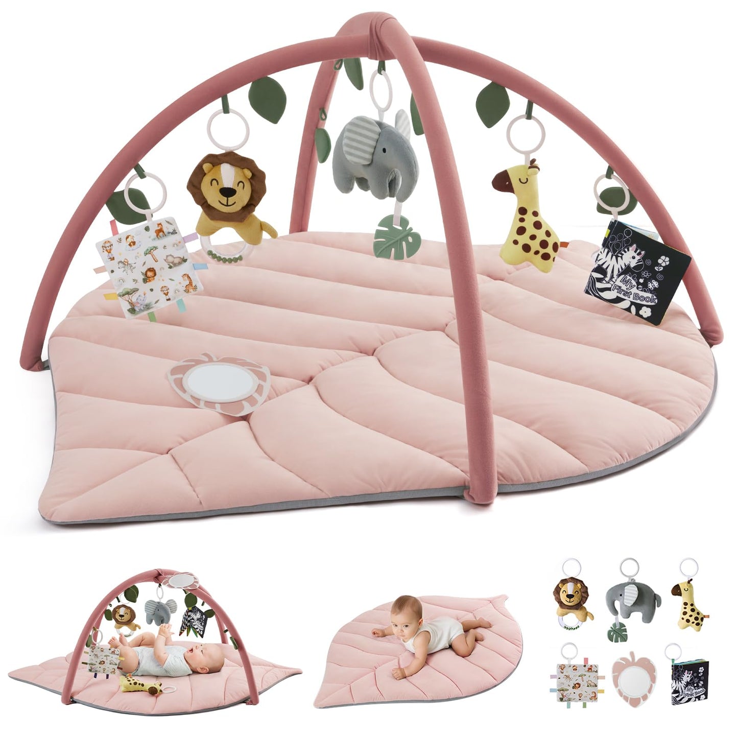 Blissful Diary Shell Baby Play Gym Mat