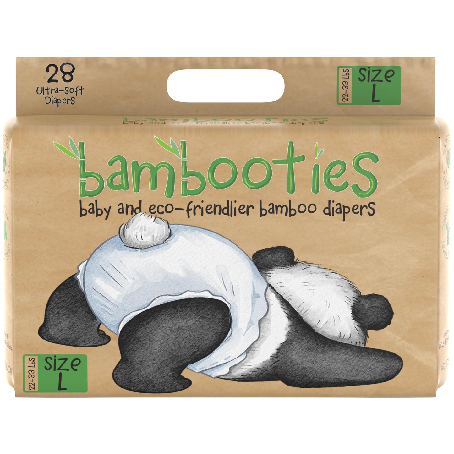 Bamboo Baby Diapers, Totally Chlorine Free,Non Toxic Eco Friendlier Plant-Based Materials.