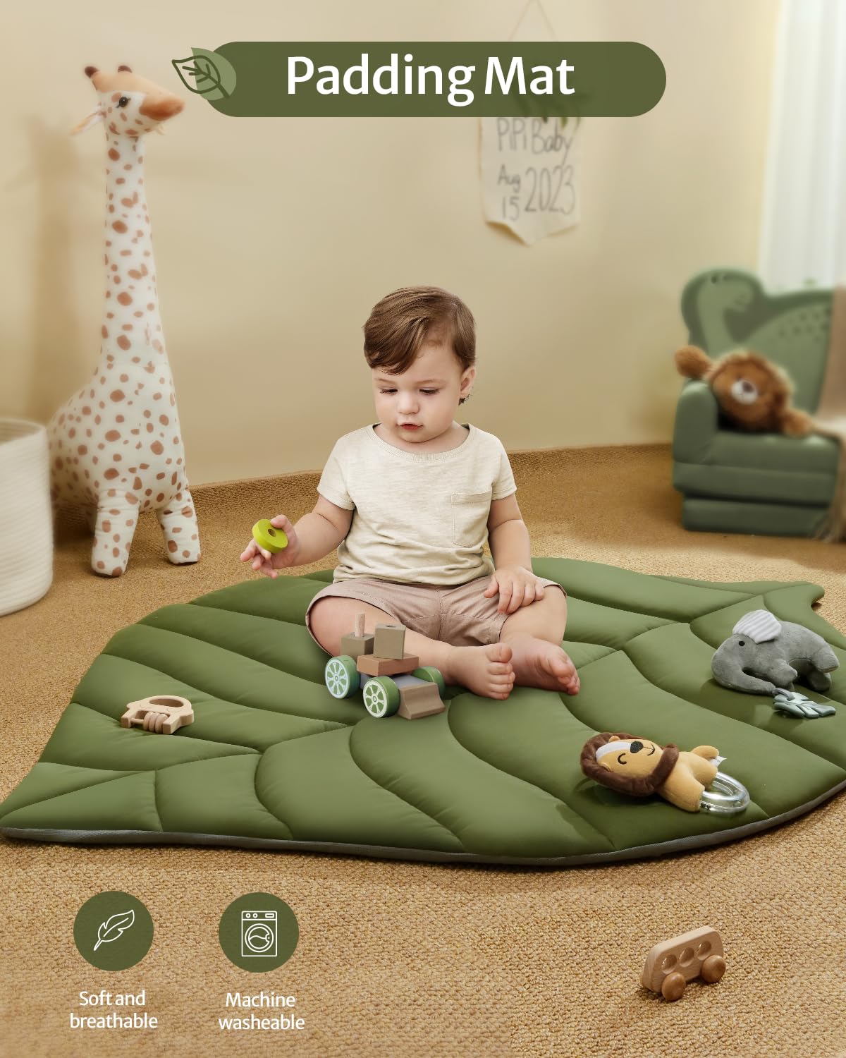 Blissful Diary Shell Baby Play Gym Mat