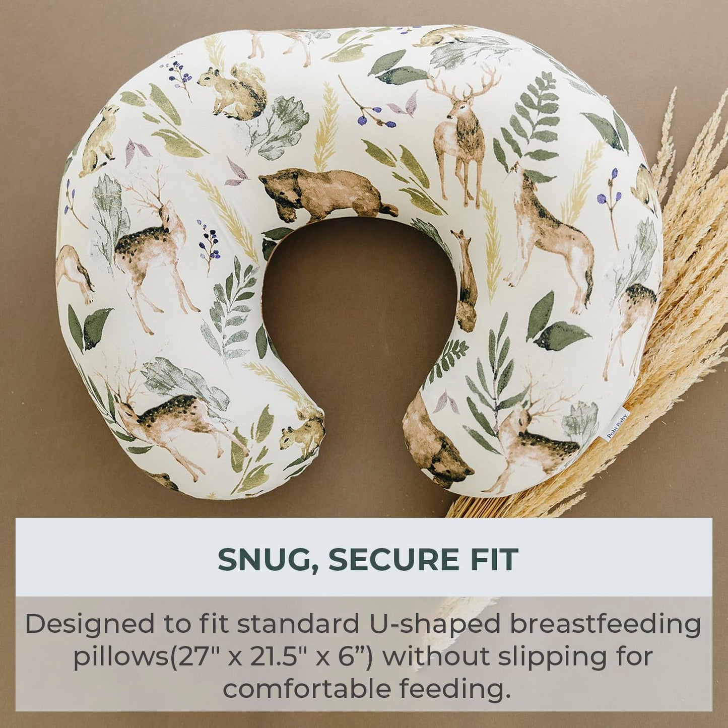 Pobibaby 1-Pack Premium Nursing Pillow Cover