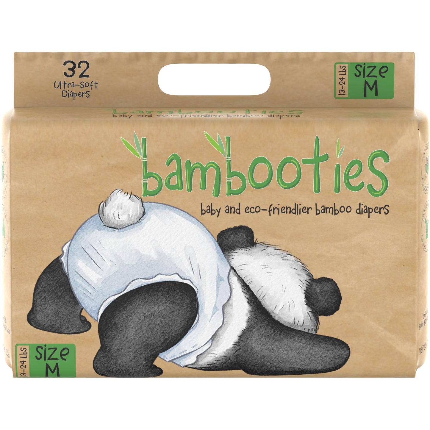 Bamboo Baby Diapers, Totally Chlorine Free,Non Toxic Eco Friendlier Plant-Based Materials.