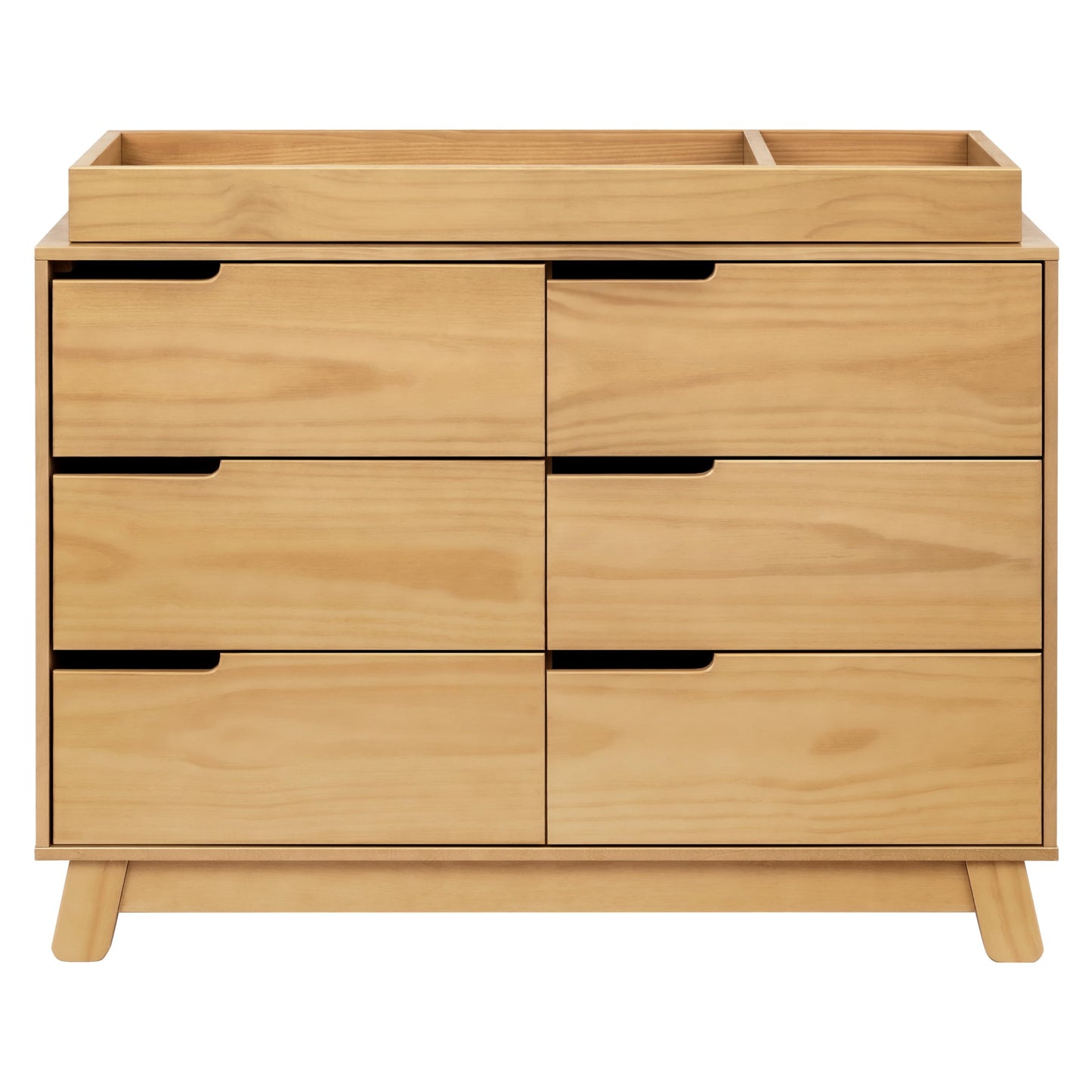 Babyletto Hudson 6-Drawer Assembled Double Dresser in White, Greenguard Gold Certified