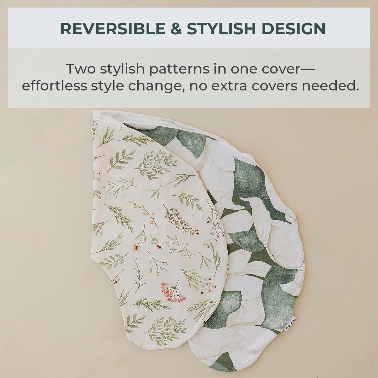 Pobibaby 1-Pack Premium Nursing Pillow Cover