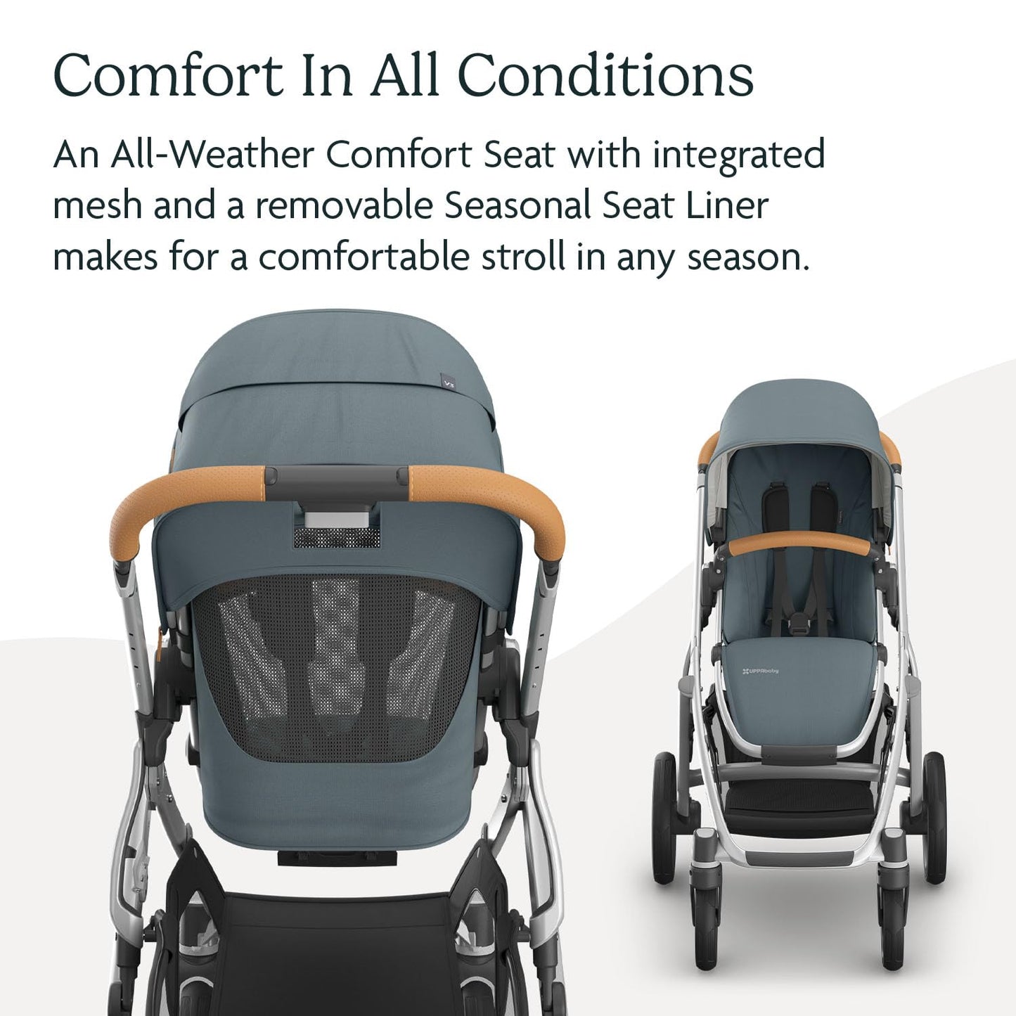 UPPAbaby Vista V3 Stroller - Full-Size Single-to-Double Stroller System