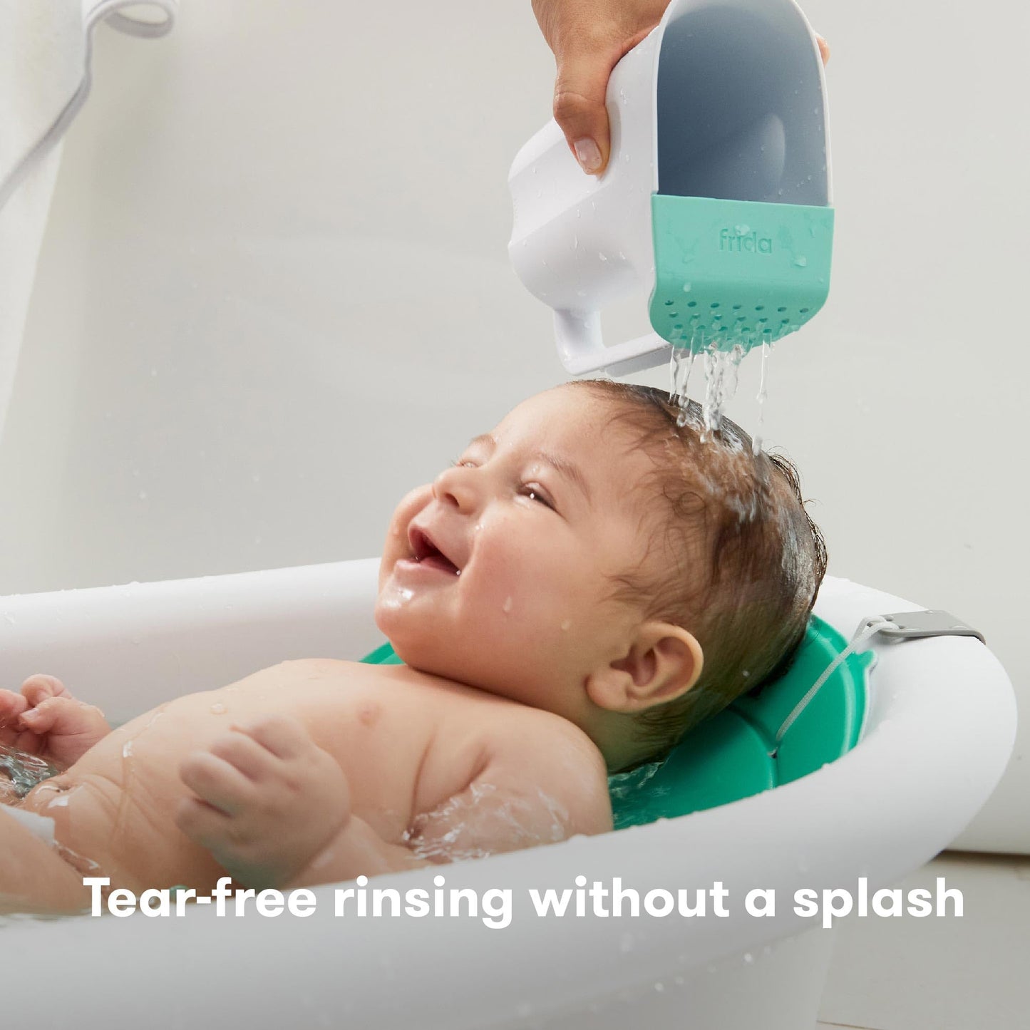 Frida Baby Control The Flow Bath Rinse Cup, Tear Free Rinser