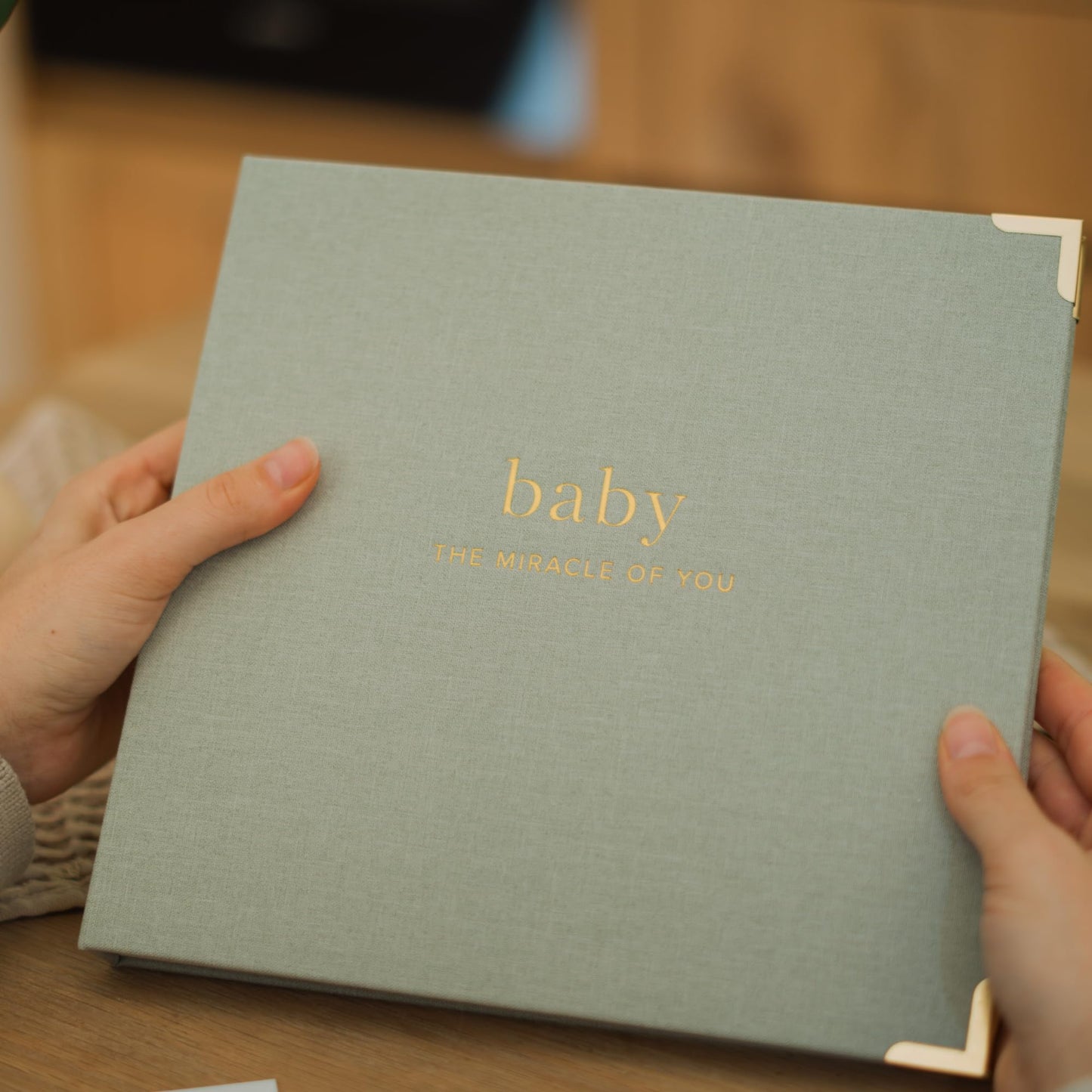 Keepsake Baby Memory Book for Boys and Girls – Timeless First 5 Year Baby Book