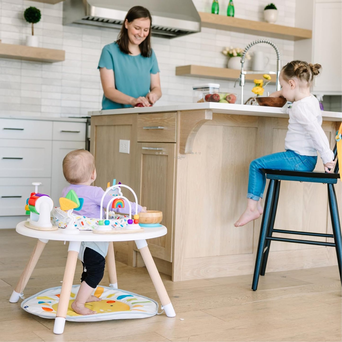 Move2Play 4-in-1 Baby Activity Center | Montessori-Inspired Design