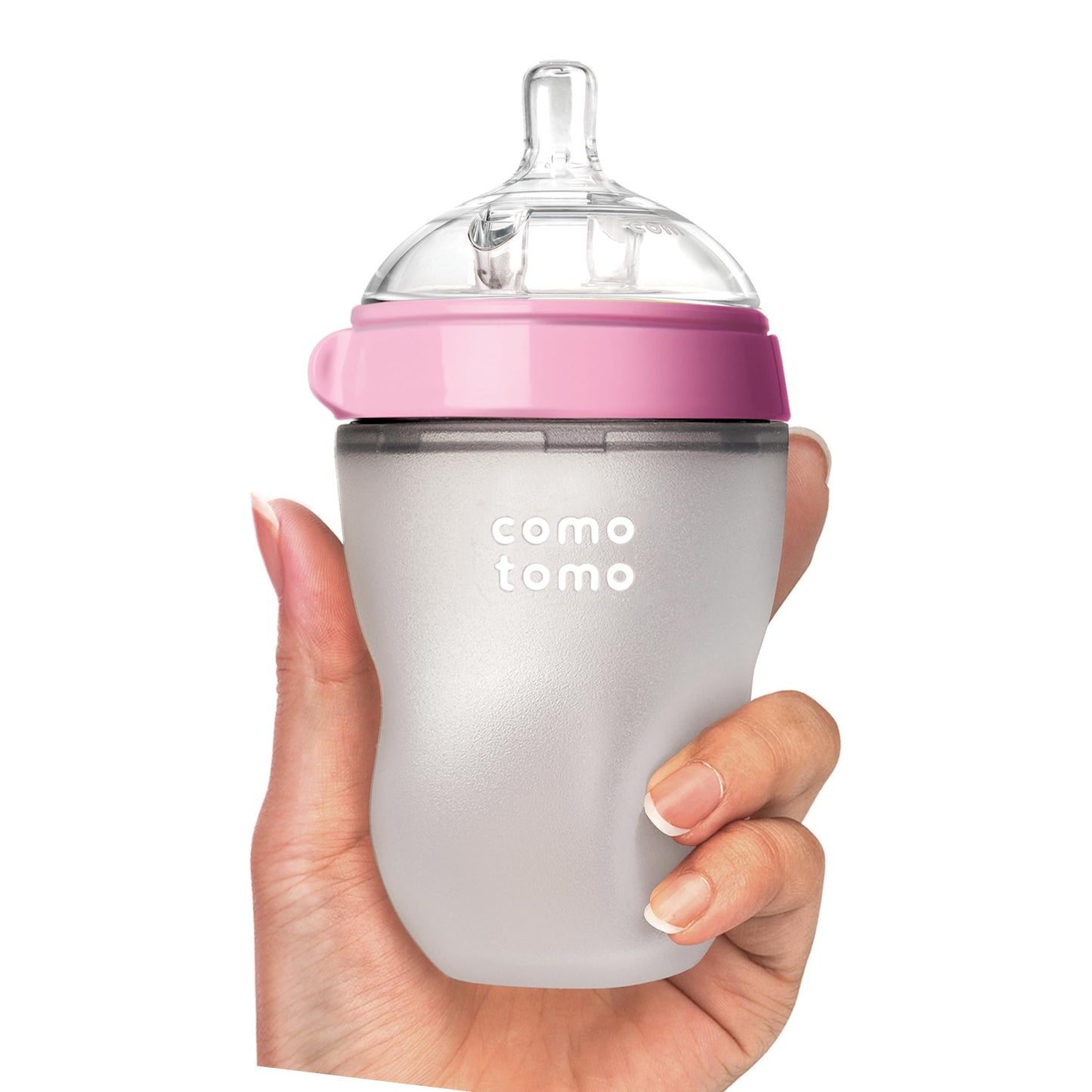 Comotomo Baby Bottle Double Pack, Green, 8oz
