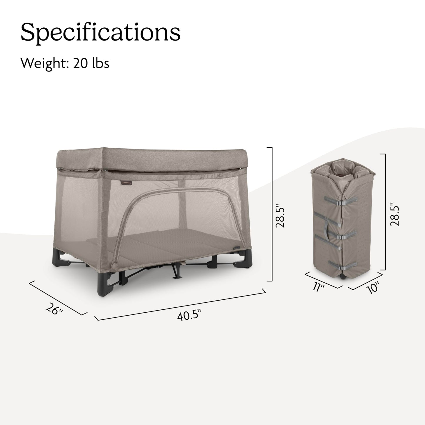 UPPAbaby Remi Playard | Deluxe 3-in-1 Portable Playard