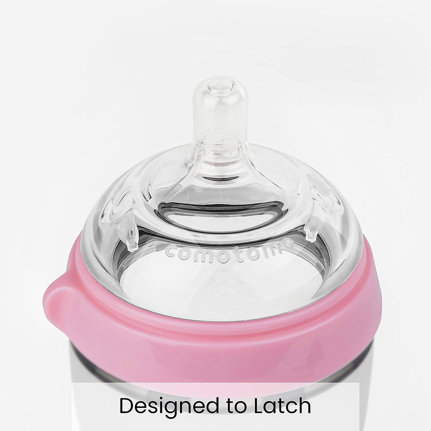 Comotomo Baby Bottle Double Pack, Green, 8oz