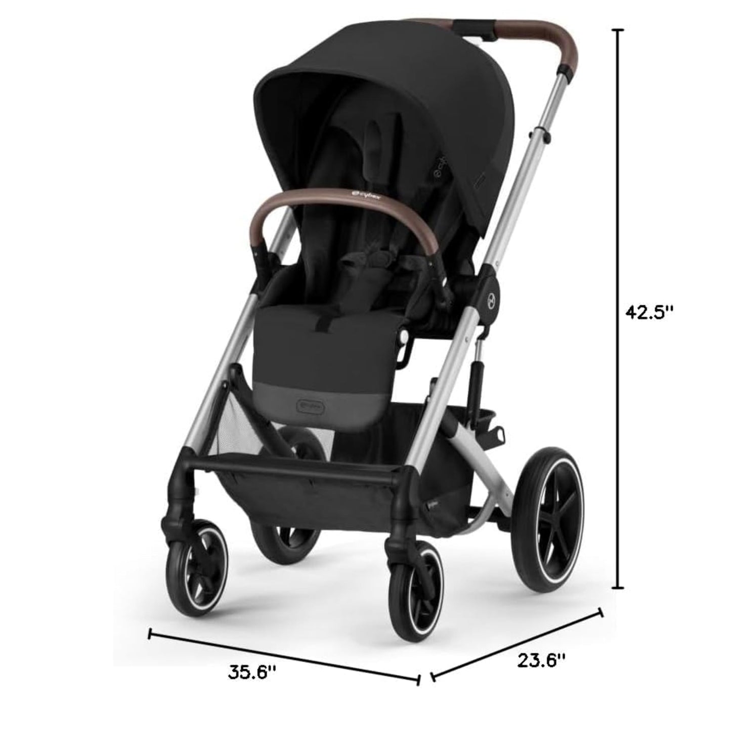 Cybex Balios S Lux Toddler and Baby Stroller with Reversible Seat