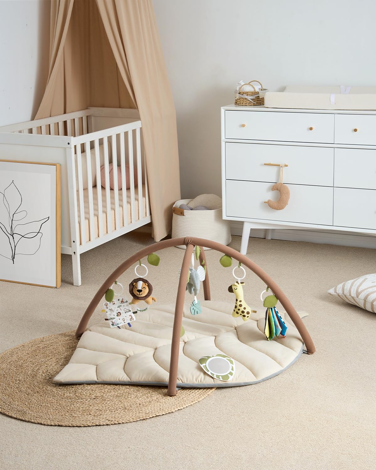 Blissful Diary Shell Baby Play Gym Mat