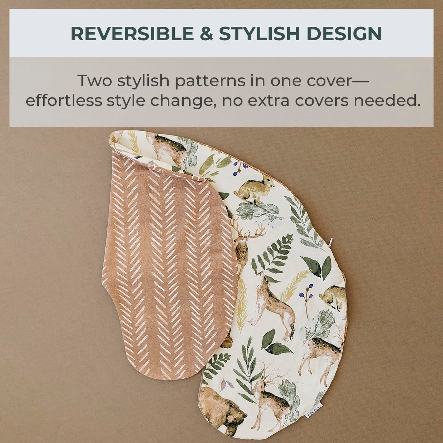 Pobibaby 1-Pack Premium Nursing Pillow Cover
