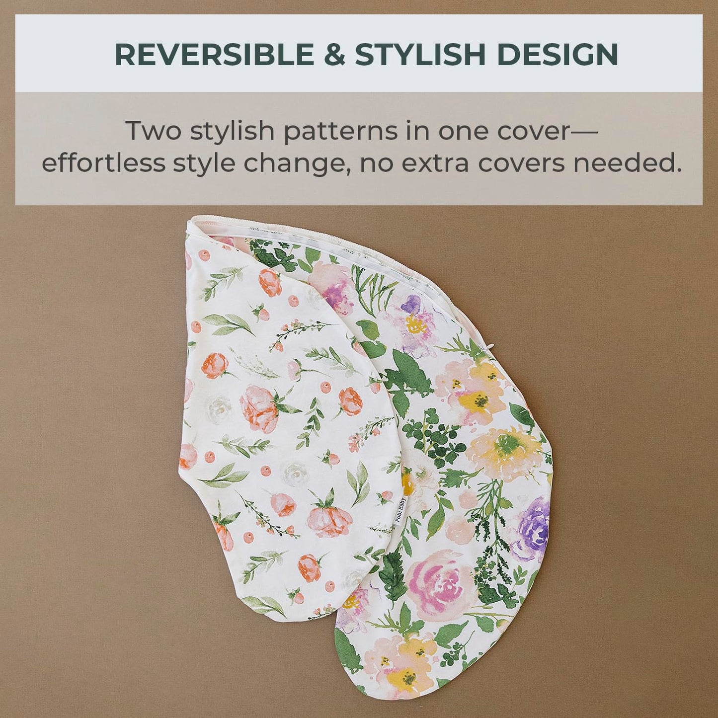 Pobibaby 1-Pack Premium Nursing Pillow Cover