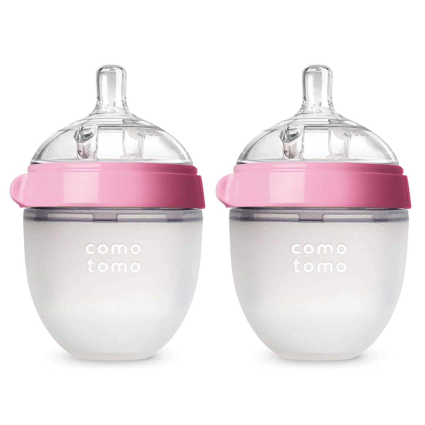 Comotomo Baby Bottle Double Pack, Green, 8oz