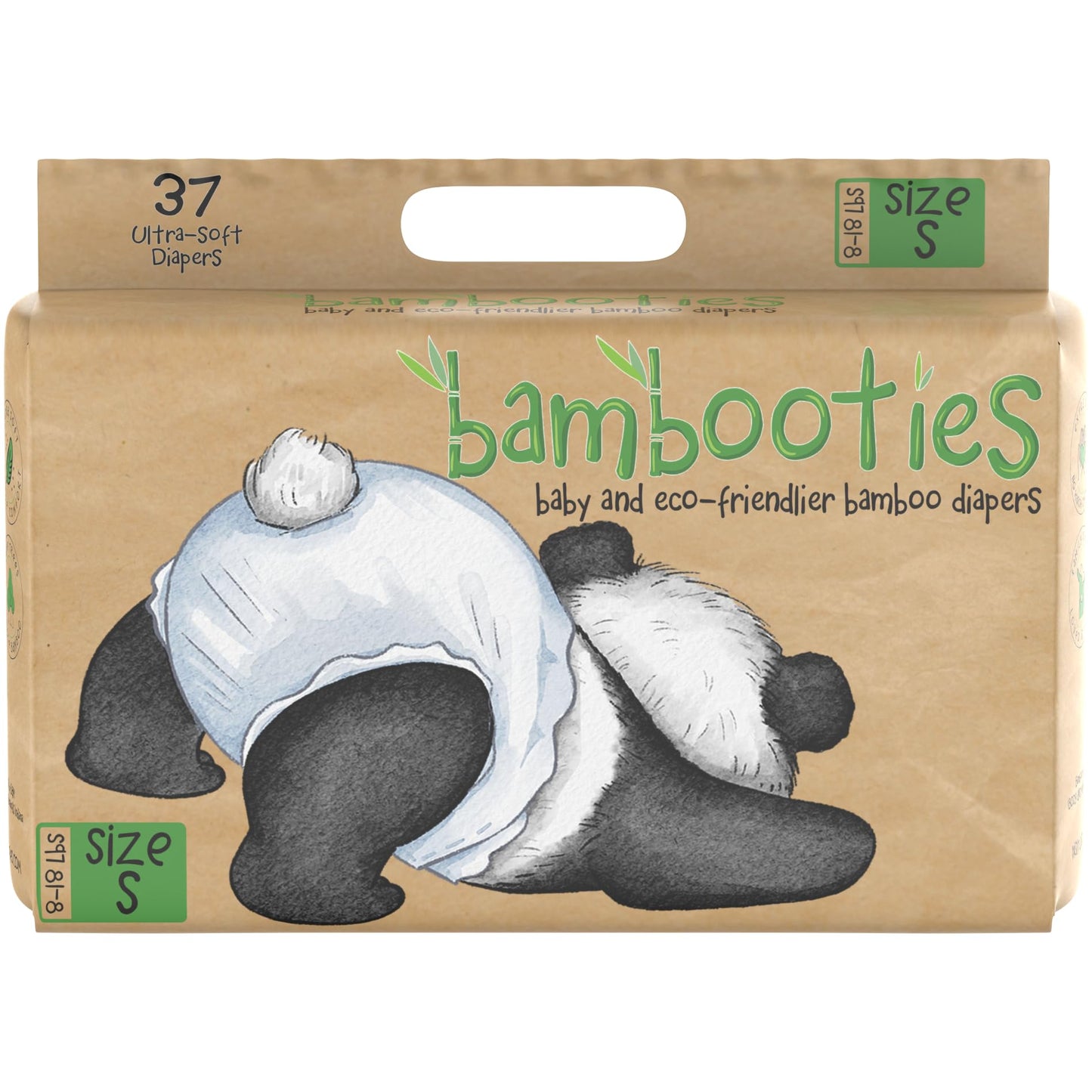 Bamboo Baby Diapers, Totally Chlorine Free,Non Toxic Eco Friendlier Plant-Based Materials.