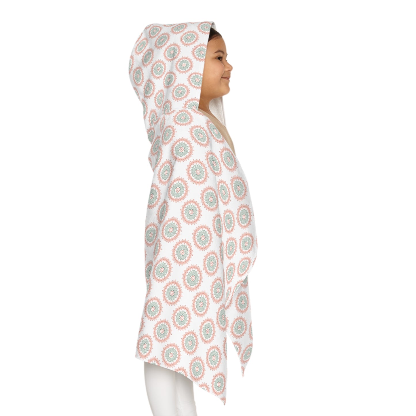 Child Hooded Towel - Mandala Design