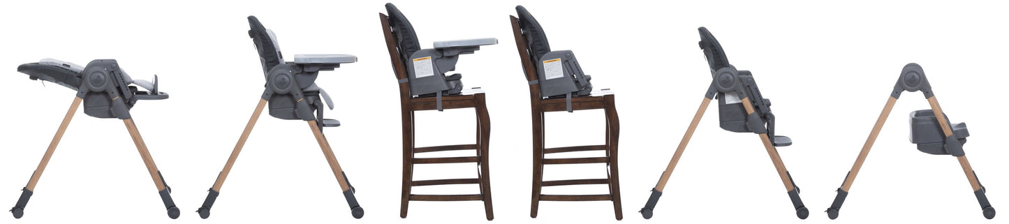 6-In-1 Minla High Chair, Essential Blue