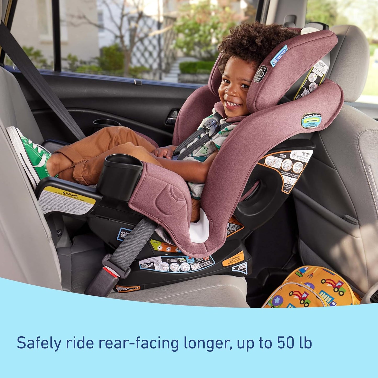 Graco Extend2Fit Convertible Baby Car Seat, Rear and Forward Facing