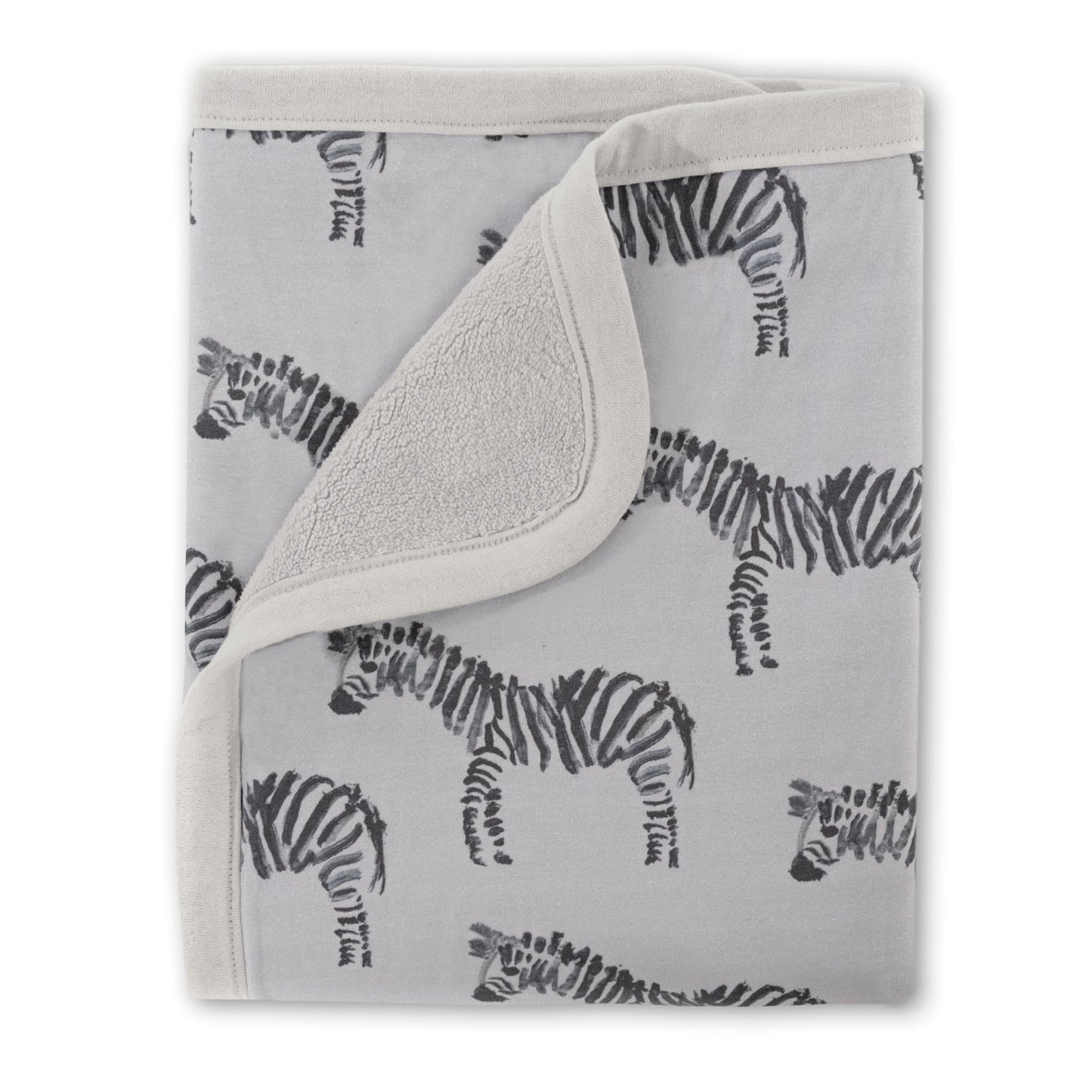 Oilo Baby Blanket, Luxury Soft Plush Backing & 100% Turkish Cotton Jersey Print