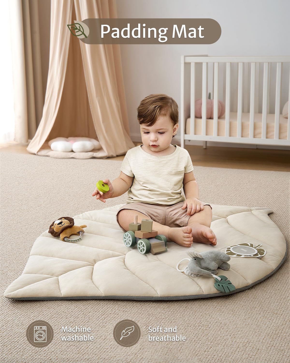Blissful Diary Shell Baby Play Gym Mat