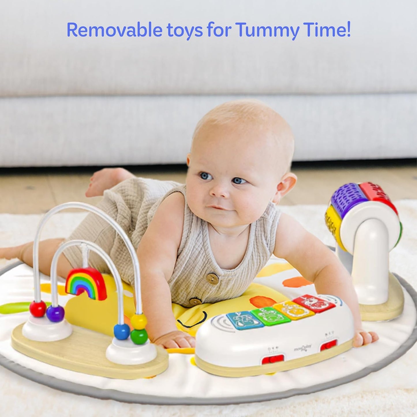 Move2Play 4-in-1 Baby Activity Center | Montessori-Inspired Design