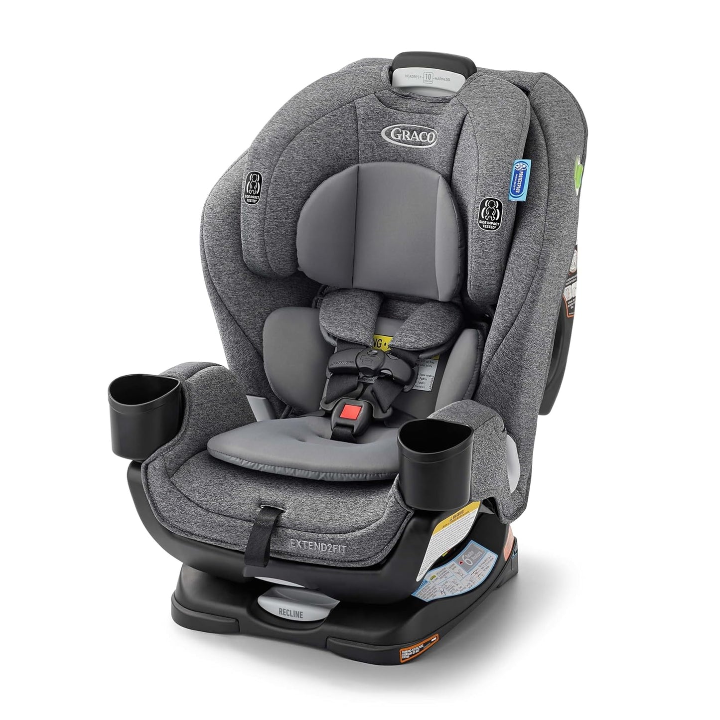 Graco Extend2Fit Convertible Baby Car Seat, Rear and Forward Facing