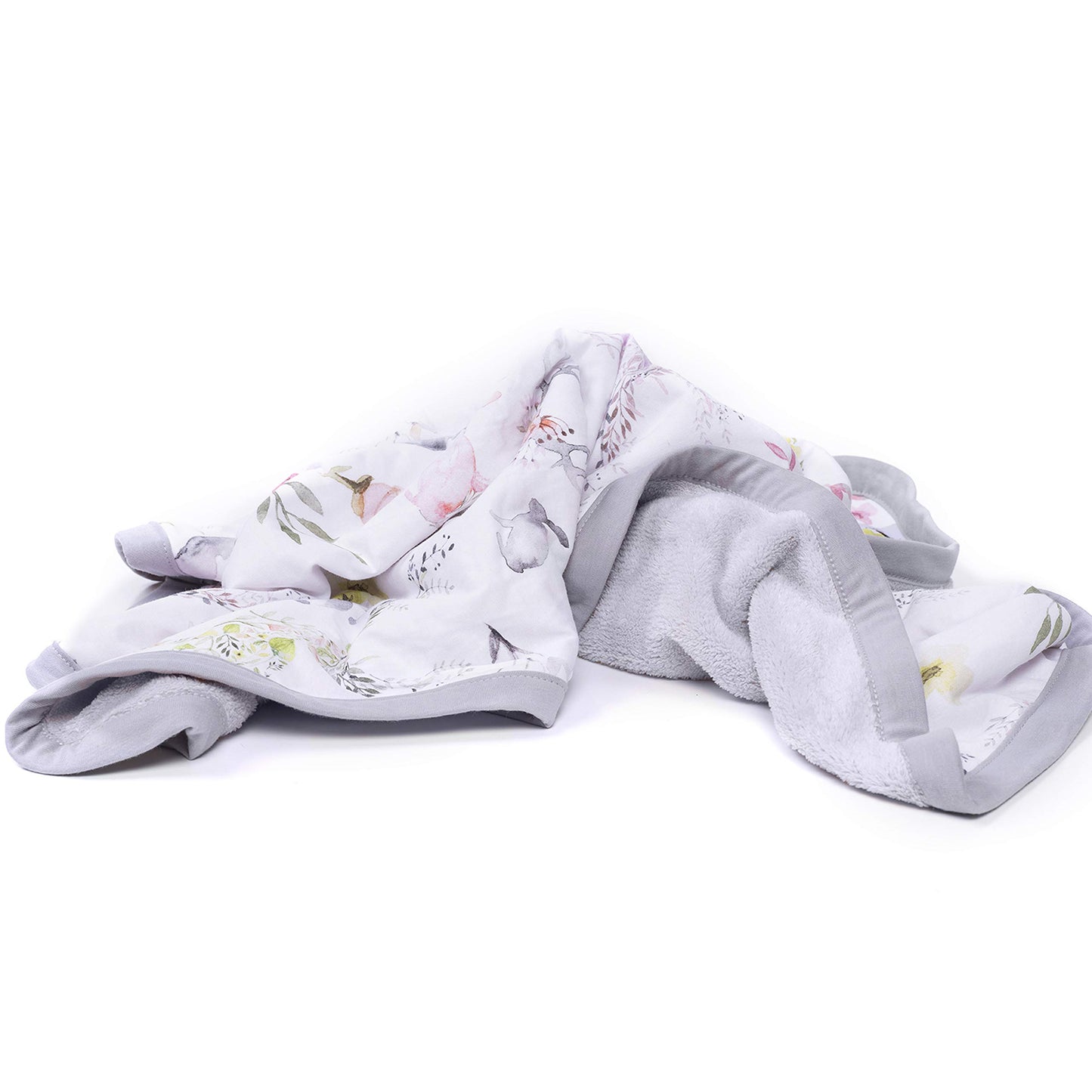 Oilo Baby Blanket, Luxury Soft Plush Backing & 100% Turkish Cotton Jersey Print