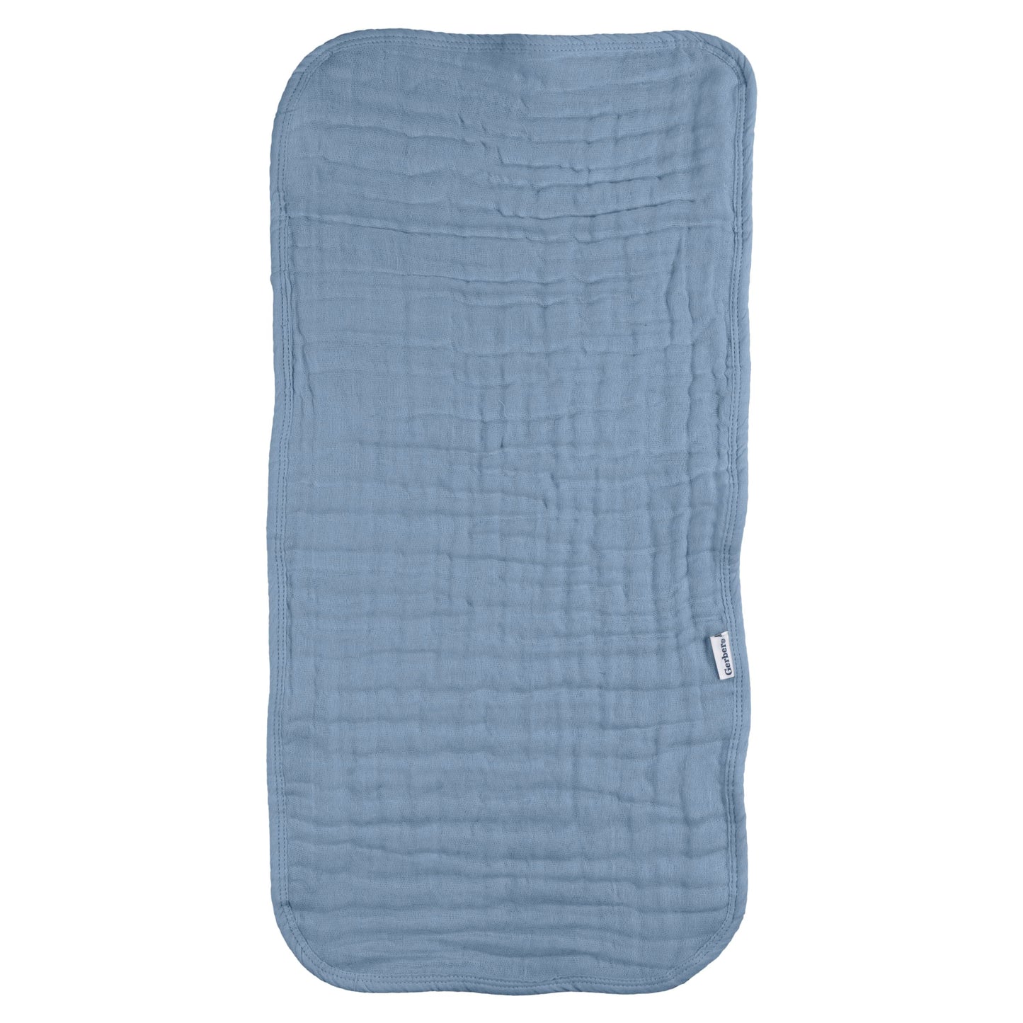 Gerber Baby Unisex Muslin Burp Cloths 6-Pack, Multi Browns, Large Size 20" x 10"