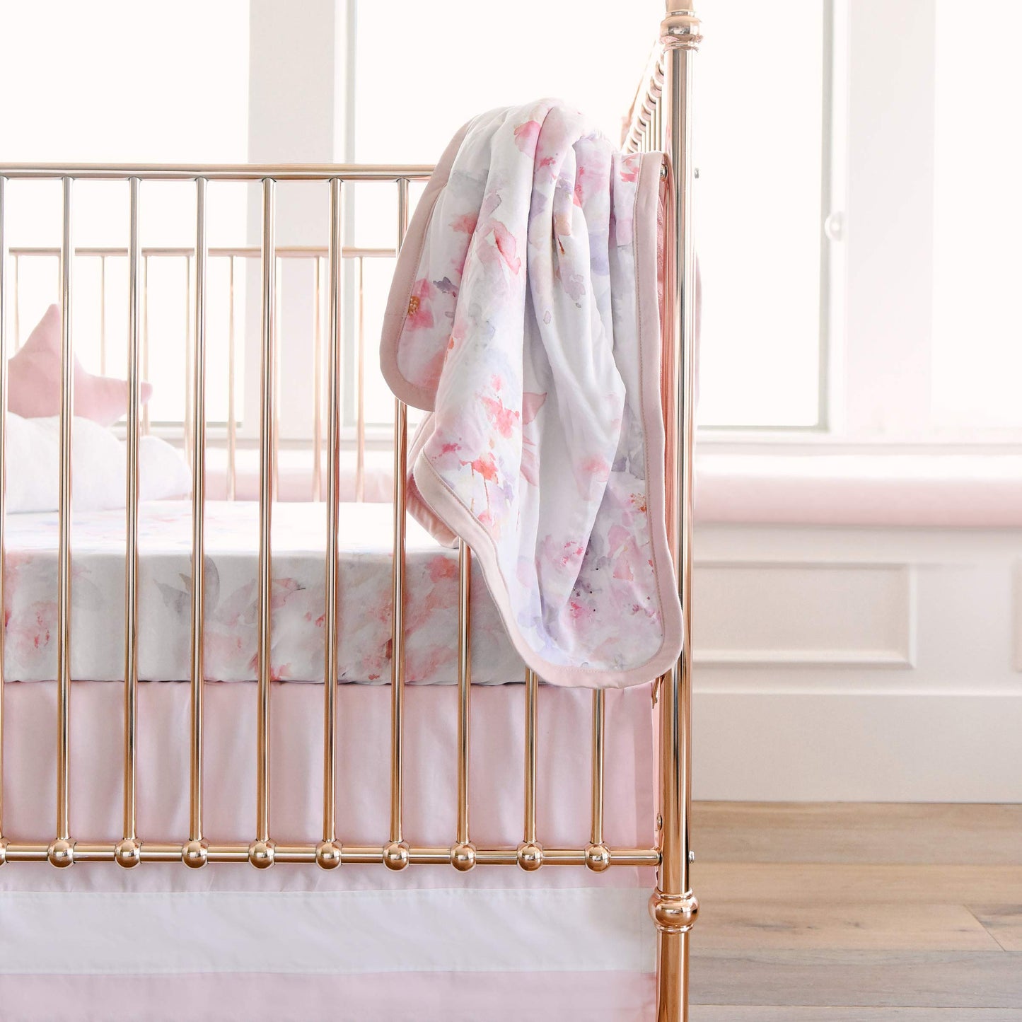 Oilo Baby Blanket, Luxury Soft Plush Backing & 100% Turkish Cotton Jersey Print