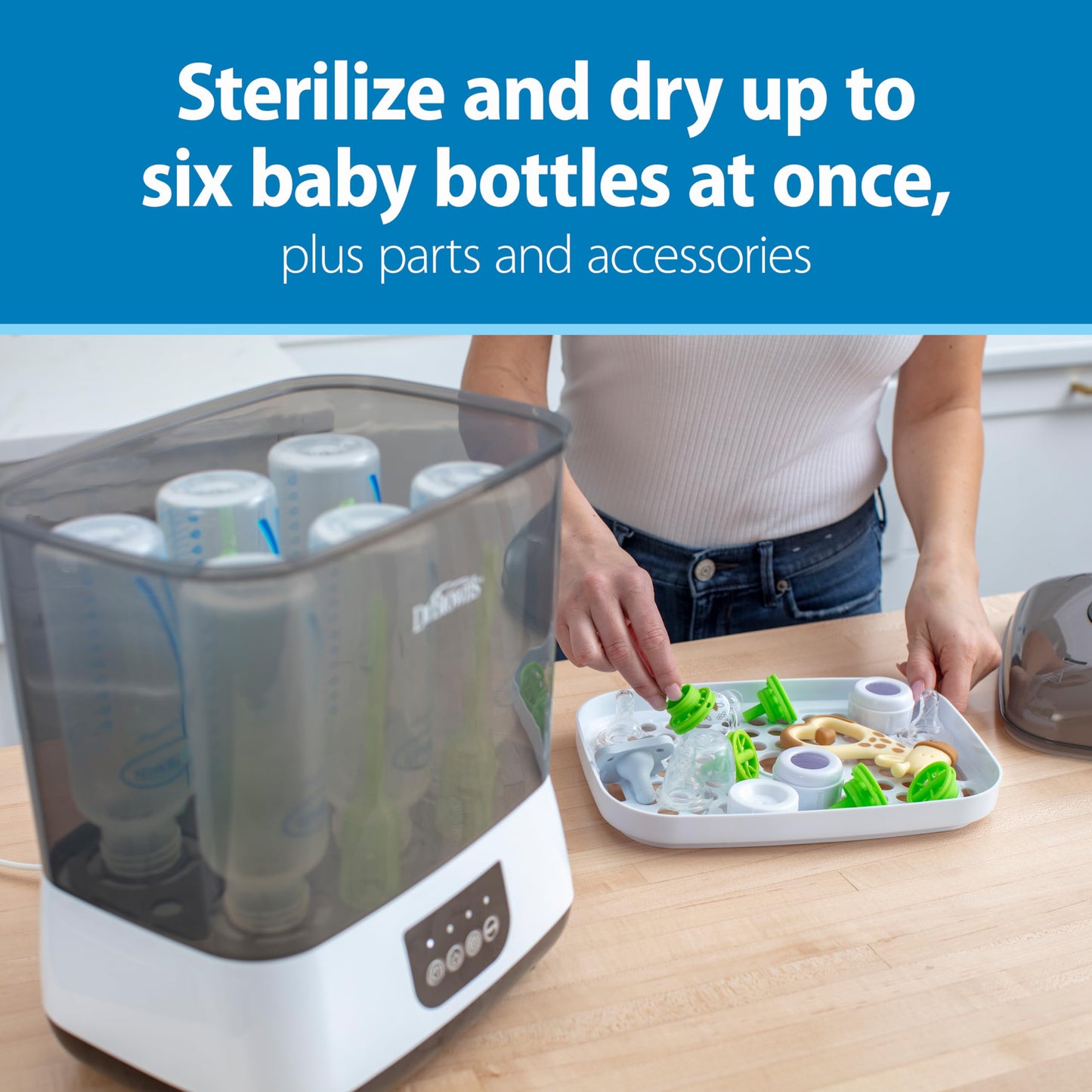 Dr. Brown's All-in-One Sterilizer and Dryer for Baby Bottles