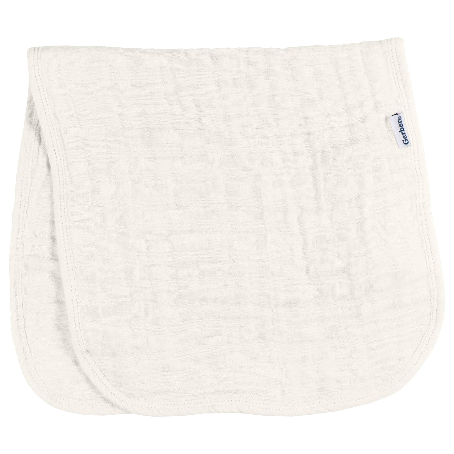 Gerber Baby Unisex Muslin Burp Cloths 6-Pack, Multi Browns, Large Size 20" x 10"