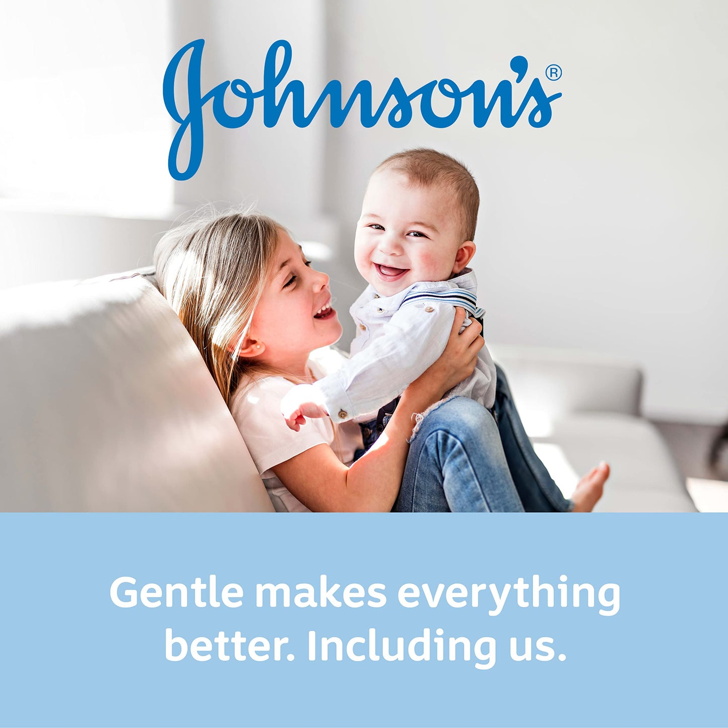 Johnson's Baby Powder with Naturally Derived Cornstarch, Aloe & Vitamin E, 22 oz, 3 Pack