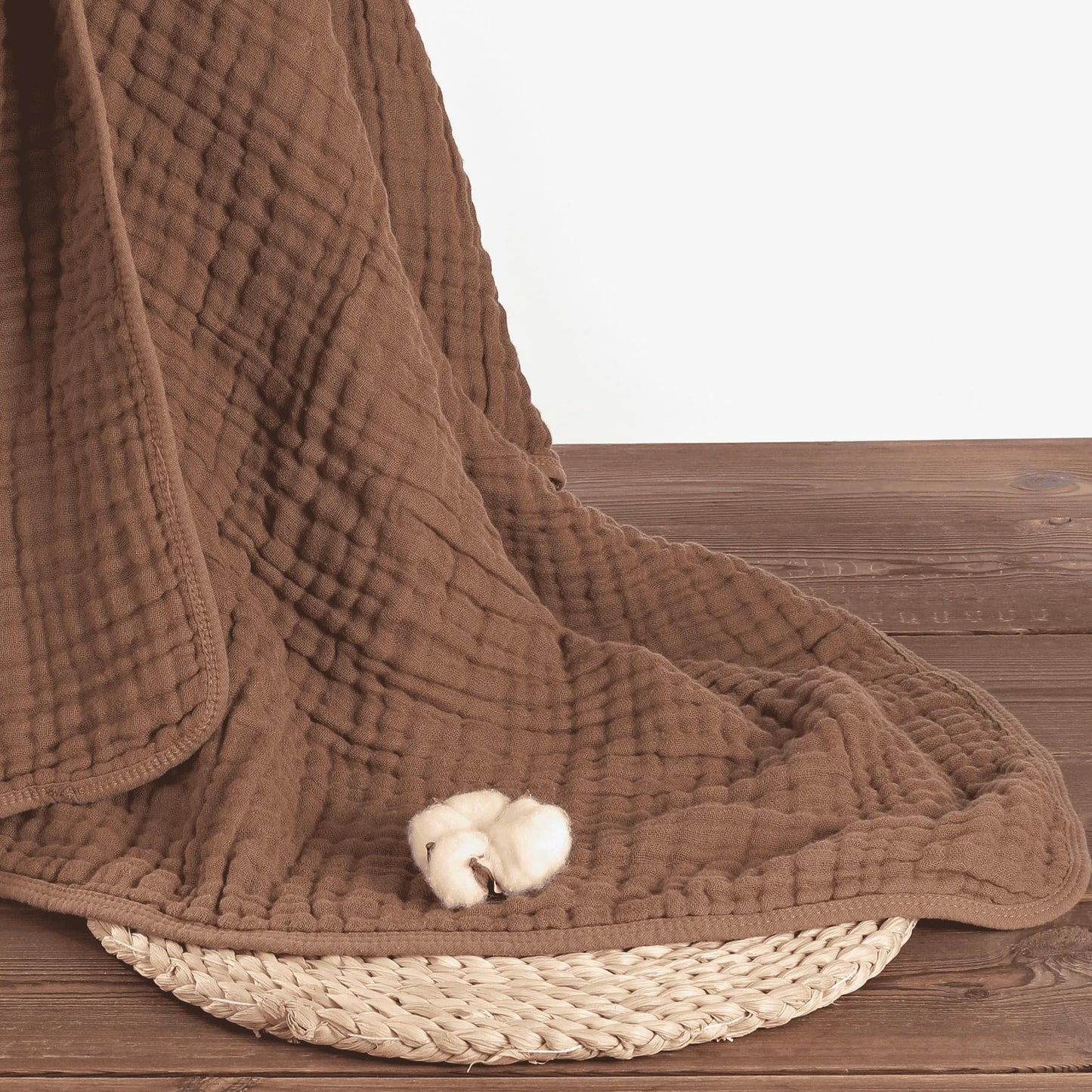 Muslin Hooded Baby Towel 4 Pack