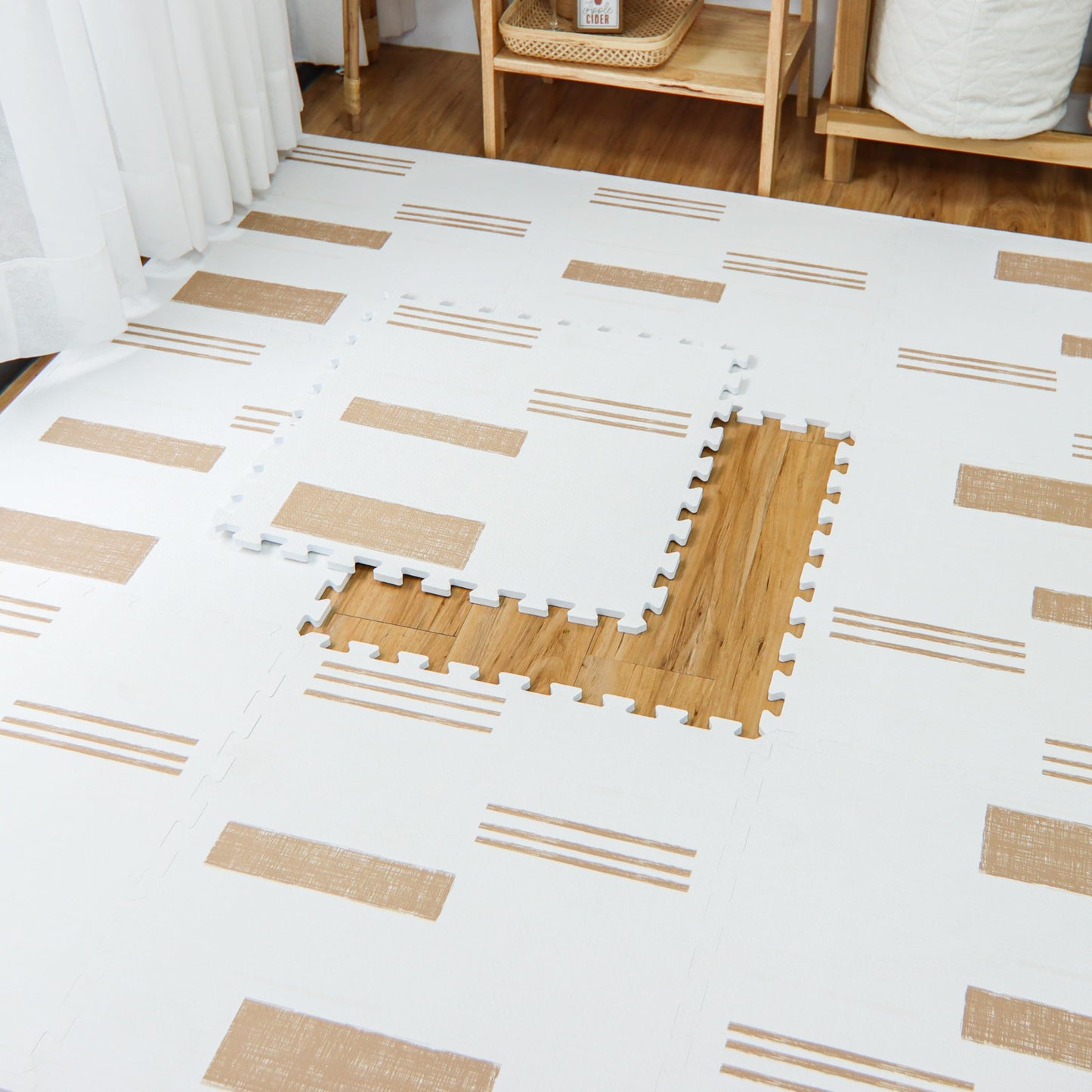 Baby Play Mats for Floor - Eden (4x6ft) - Premium EVA Foam Play Mat for Babies & Toddlers