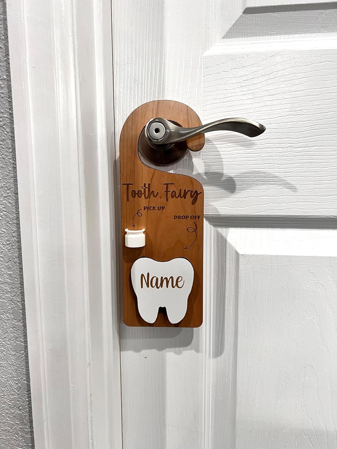 The ORIGINAL Tooth Fairy Door Hanger as seen on TikTok.