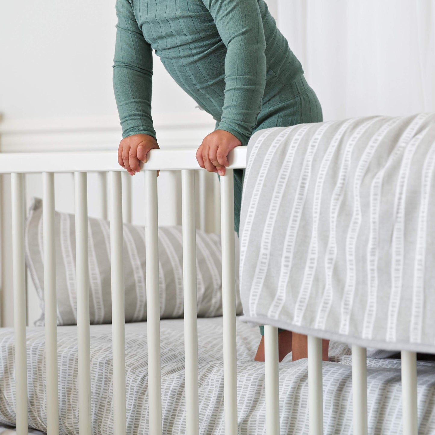 Ely’s & Co. Baby Crib Bedding Sets for Boys and Girls — 4 Piece Set Includes Crib Sheet