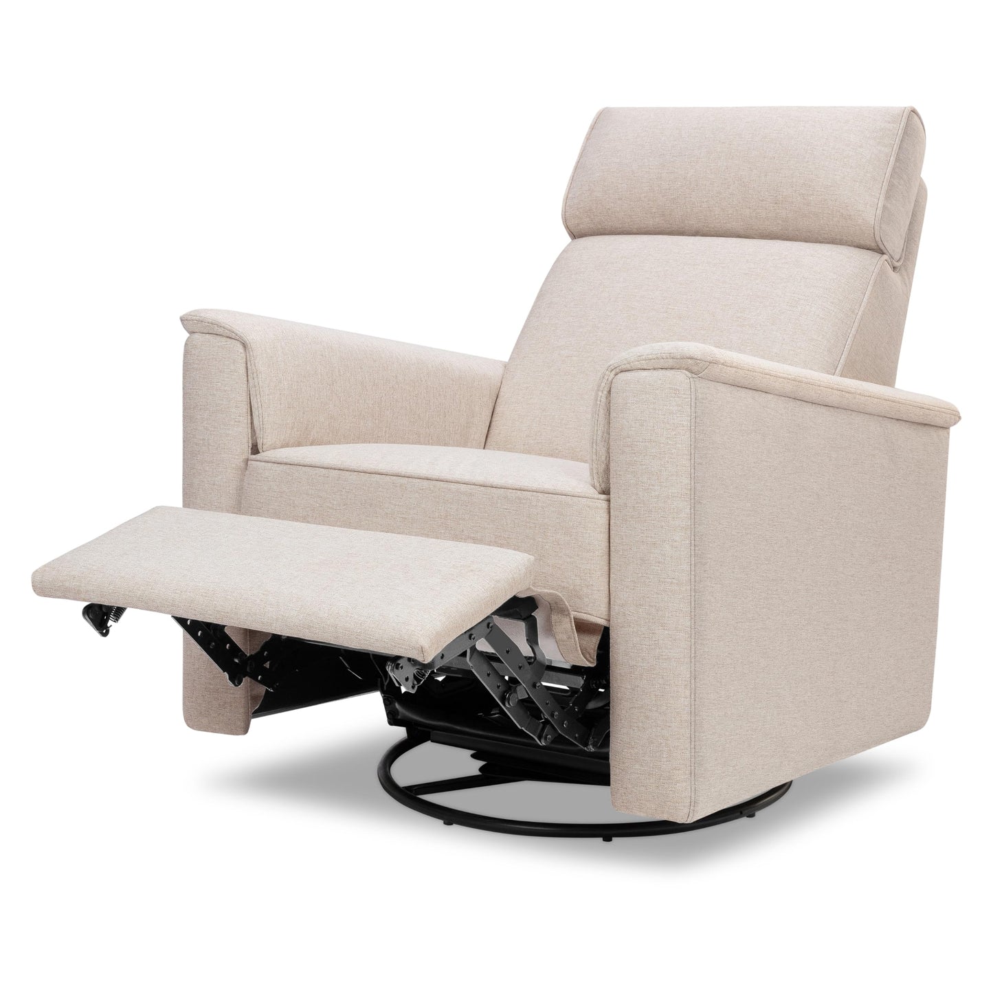 NAMESAKE Willa Plus Electric Power Recliner Chair with Headrest & USB Ports - Water & Stain Resistant Nursery Glider Rocking Chair for Nursing - GREENGUARD Gold Certified 270° Swivel Glider Recliner