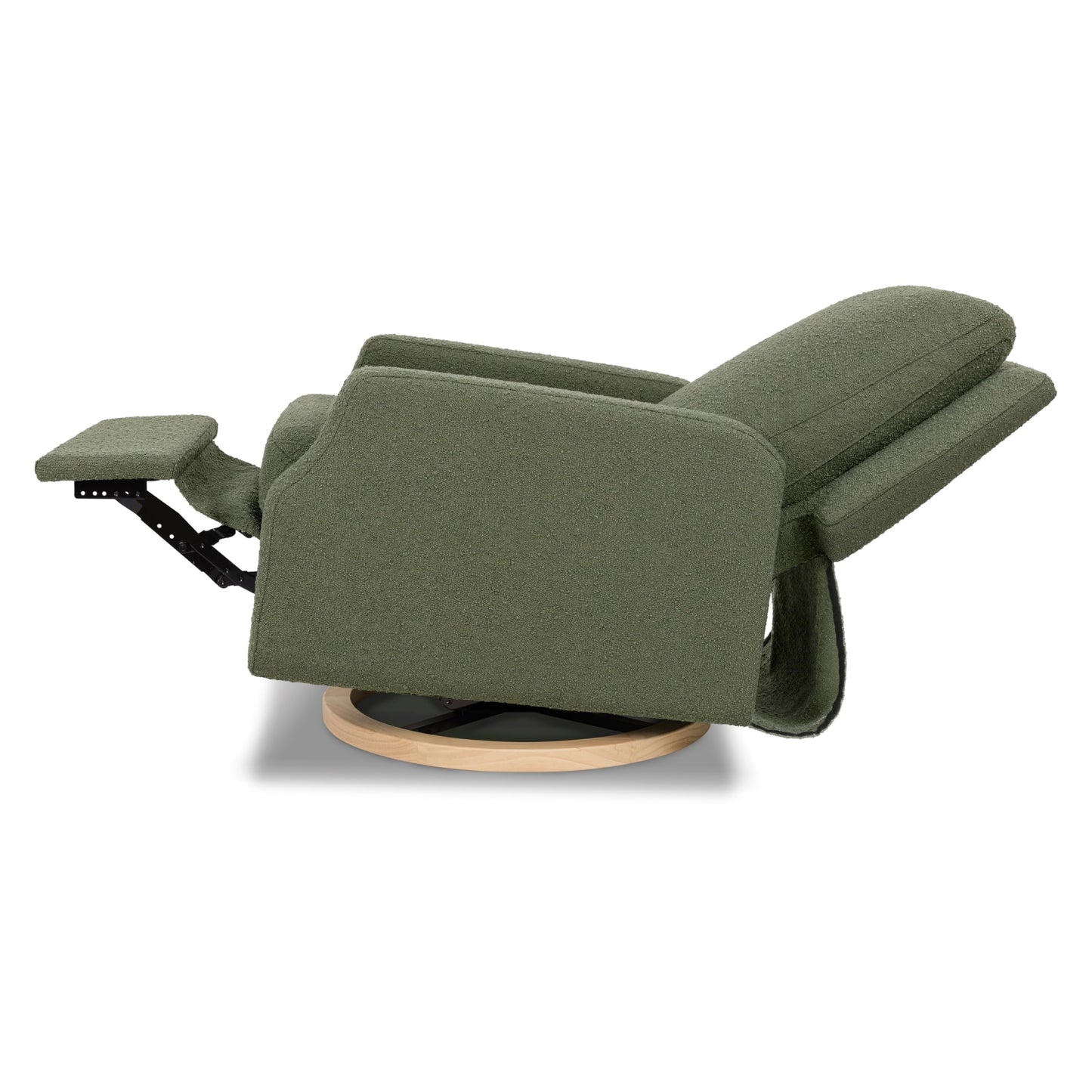 Namesake Crewe Glider Recliner Nursery Chair - GREENGUARD Gold & Certi-PUR US Certified, Ultra Cozy 360° Swivel Rocker Recliner