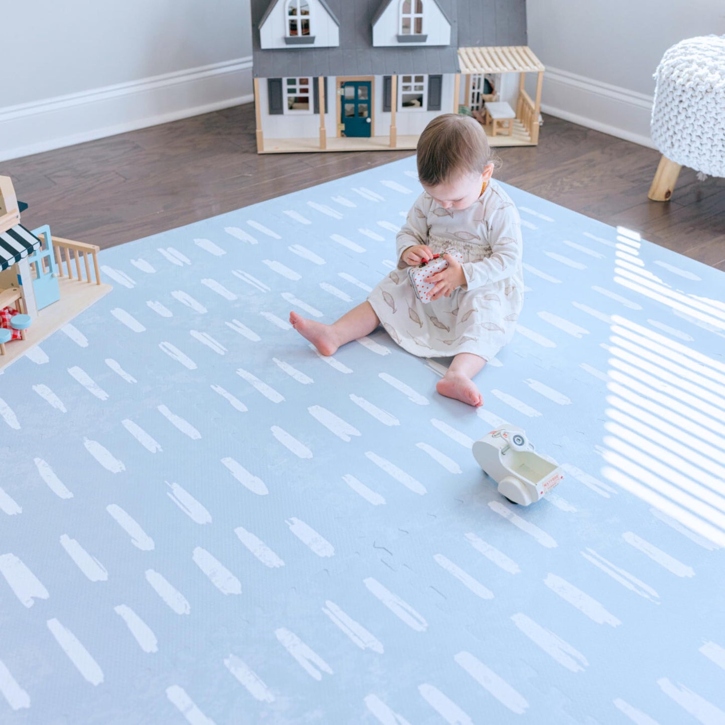 Baby Play Mats for Floor - Eden (4x6ft) - Premium EVA Foam Play Mat for Babies & Toddlers