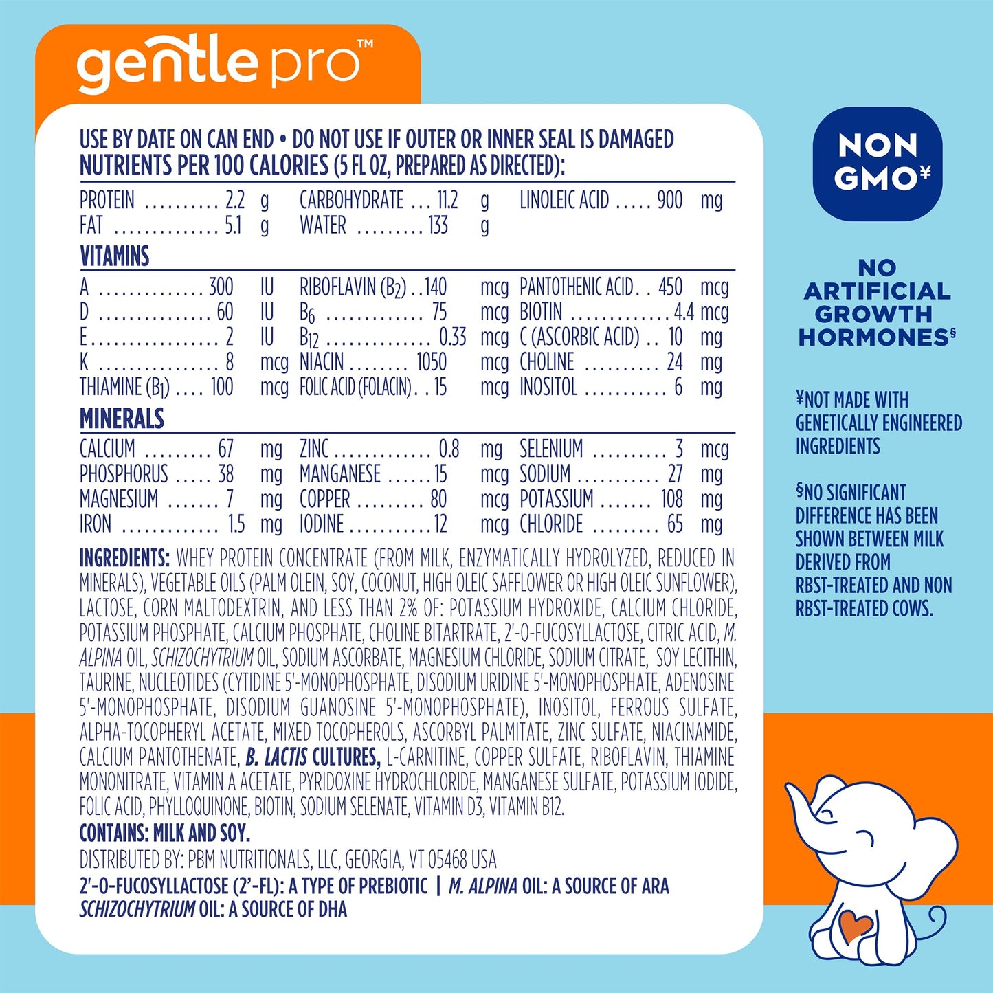 Good Start | Dr. Brown’s Gentle Pro, Infant Formula with Probiotics, DHA, Non-GMO, 32 OZ