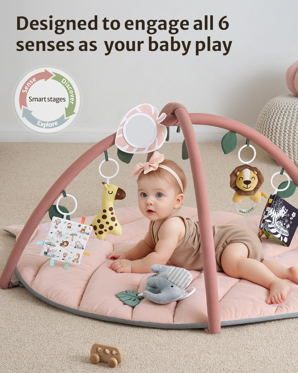 Blissful Diary Shell Baby Play Gym Mat