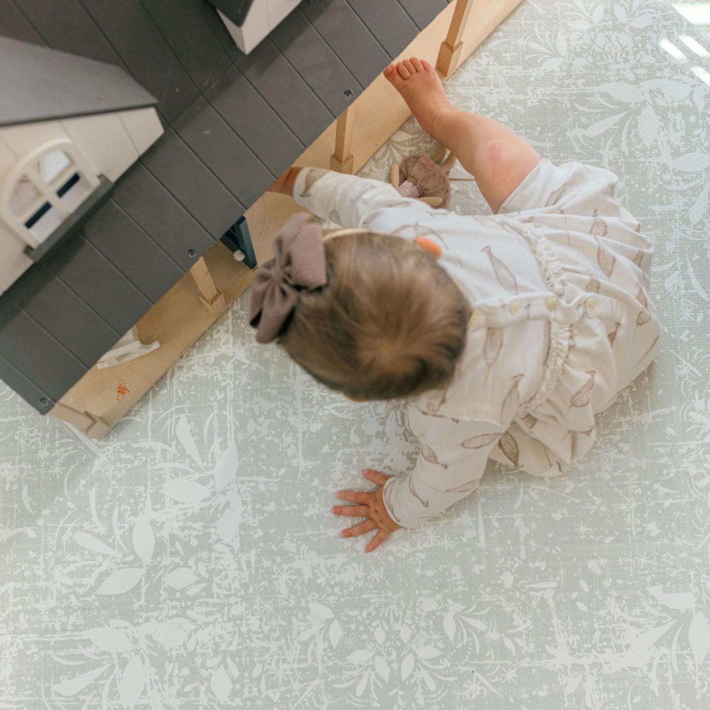 Baby Play Mats for Floor - Eden (4x6ft) - Premium EVA Foam Play Mat for Babies & Toddlers