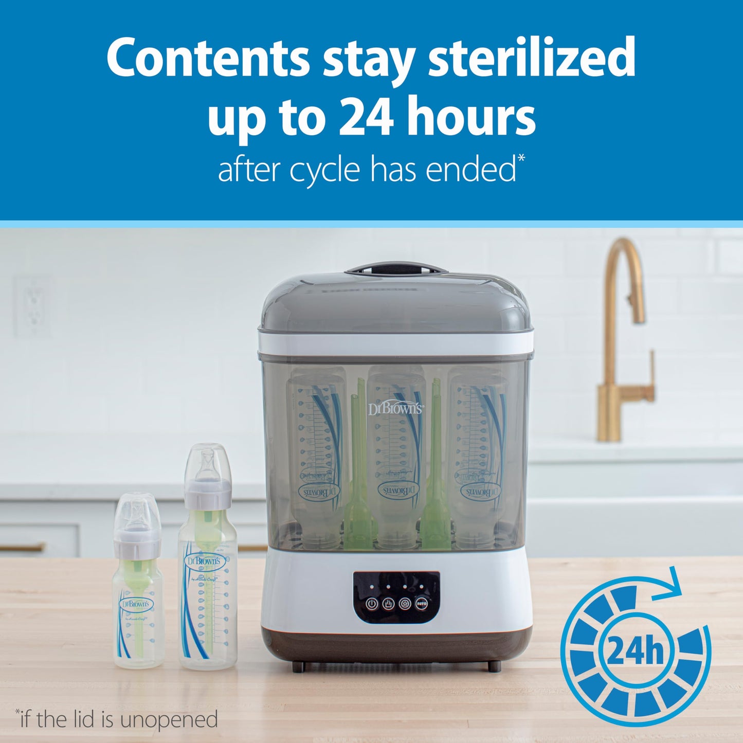 Dr. Brown's All-in-One Sterilizer and Dryer for Baby Bottles
