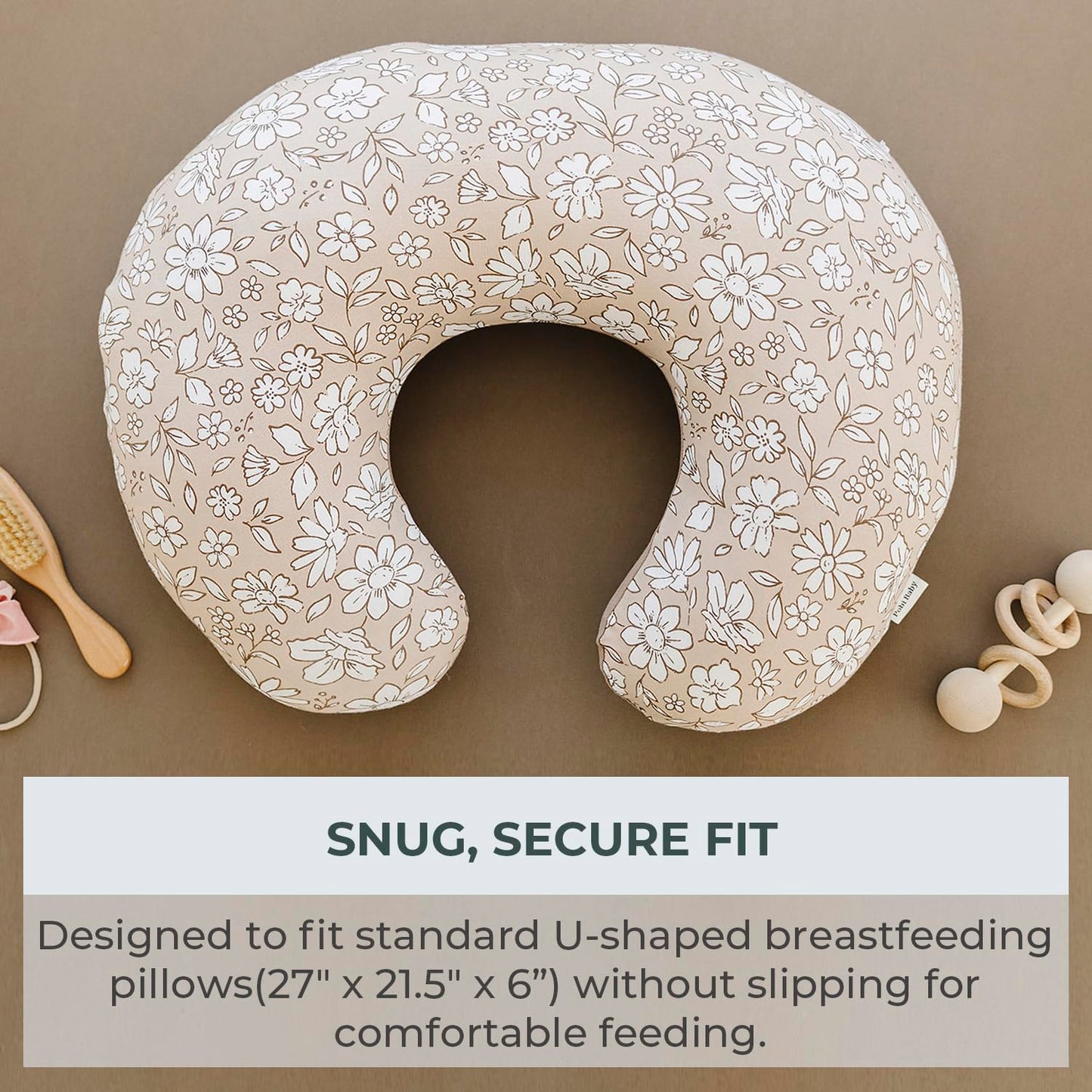 Pobibaby 1-Pack Premium Nursing Pillow Cover