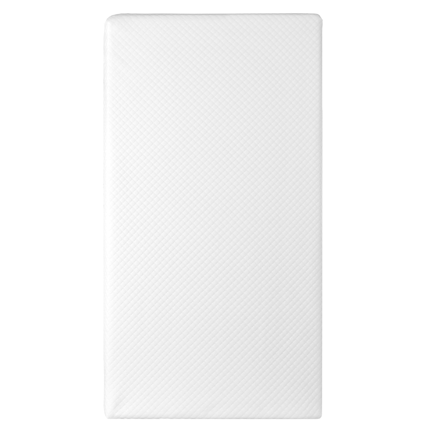 Pure Zen 2 in 1 Crib & Toddler Mattress, White and Grey, Greenguard Gold Certified