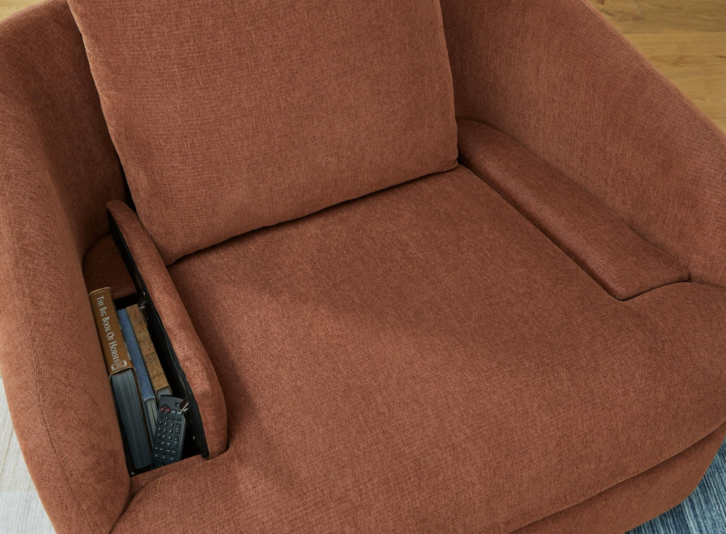 Signature Design by Ashley Modmax Contemporary Weather Resistant Manual Rocker Swivel Glider Recliner